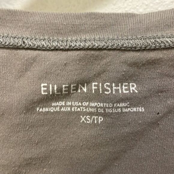Eileen Fisher woman’s grey short sleeve dress - Picture 4 of 9